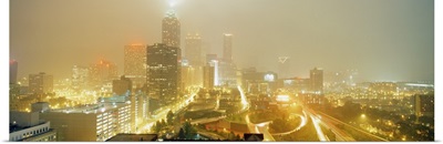 Georgia, Atlanta, Fog in Atlanta