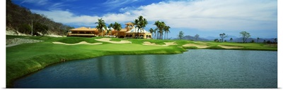 Golf course at Isla Navadad Resort in Manzanillo, Colima, Mexico