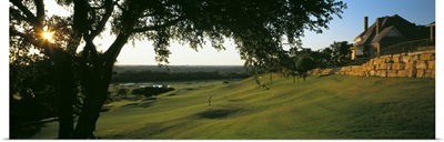 Golf course near a fort, Fort Worth, Texas