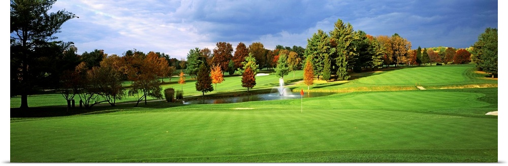 Golf course, Westwood Country Club, Vienna, Fairfax County, Virginia