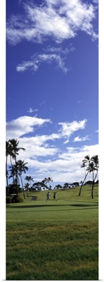 Golfers on North Course Kaanapali Maui HI