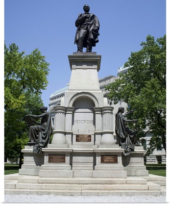 Governor Thomas A. Hendricks Monument, Indianapolis, Indiana