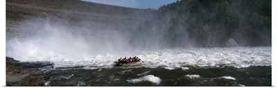 Group of people rafting in a river, Gauley River, West Virginia