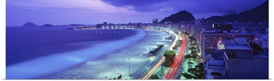 Guanabara Bay & Copacabana Beach Rio de Janeiro Brazil