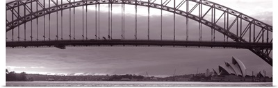 Harbor Bridge Pacific Ocean Sydney Australia