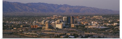 High angle view of a cityscape, Tucson, Arizona