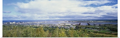 High Angle View Of A Harbor, Lake Superior, Duluth, Minnesota