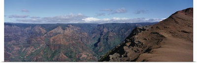 High angle view of a valley, Kauai, Hawaii