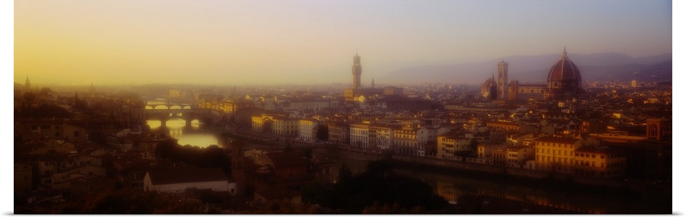 High angle view of Florence, Italy