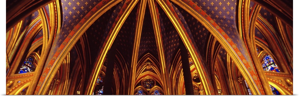 Interior, Sainte Chapelle, Paris, France