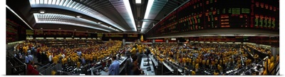 Interiors of a financial office, Chicago Mercantile Exchange, Chicago, Cook County, Illinois,