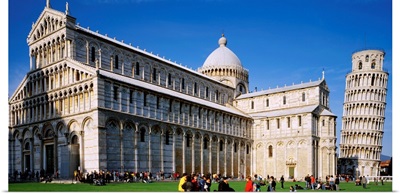 Italy, Leaning Tower of Pisa and Pisa Cathedral