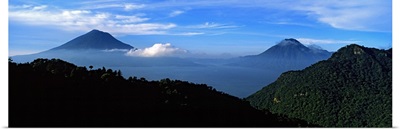 Lake surrounded by mountains, Guatemala