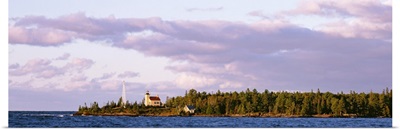 Lighthouse 1866 Lake Superior Copper Harbor Keweenaw Peninsula MI