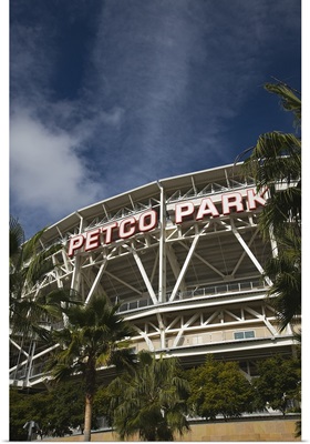 Low angle view of a baseball park, Petco Park, San Diego, California