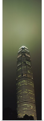 Low angle view of a building, International Finance Centre, Hong Kong, China