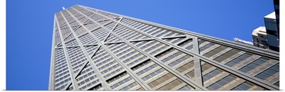 Low angle view of a building, John Hancock Building, Chicago, Illinois
