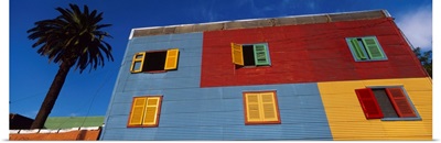 Low angle view of a building, La Boca, Buenos Aires, Argentina