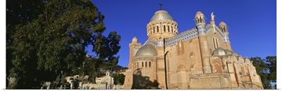 Low angle view of a church, Notre Dame DAfrique, Algiers, Algeria