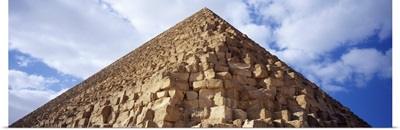 Low angle view of a pyramid, Great Pyramid, Giza, Cairo, Egypt