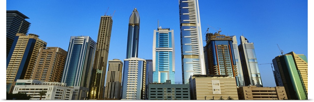 Low angle view of buildings Dubai United Arab Emirates 2010