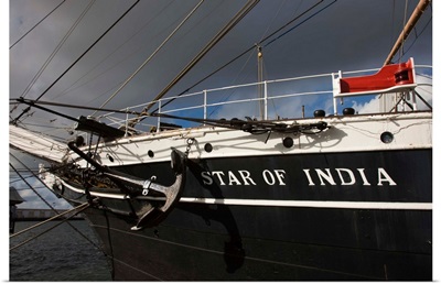 Maritime museum on a ship, Star of India, San Diego, California
