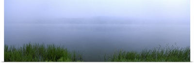 Maryland, Herrington Manor State Park, Panoramic view of a foggy weather