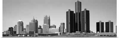 Michigan, Detroit, Skyscrapers in the city