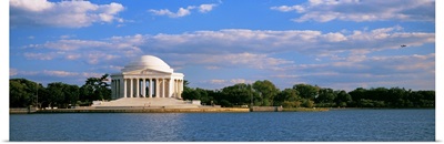 Monument on the waterfront, Jefferson Memorial, Washington DC