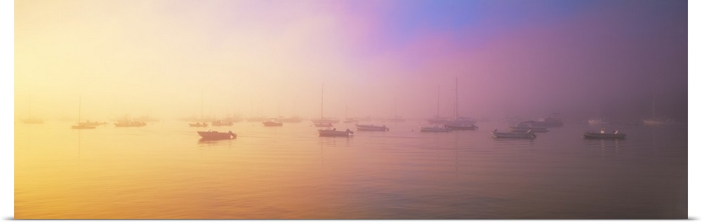 Morning Fog Chatham Harbor Cape Cod MA