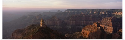 Morning light on the Grand Canyon on the North Rim, Mt. Hayden, Arizona