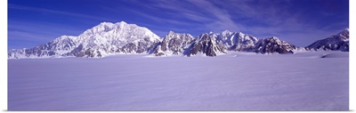 Mount Logan in Kluane Yukon Canada