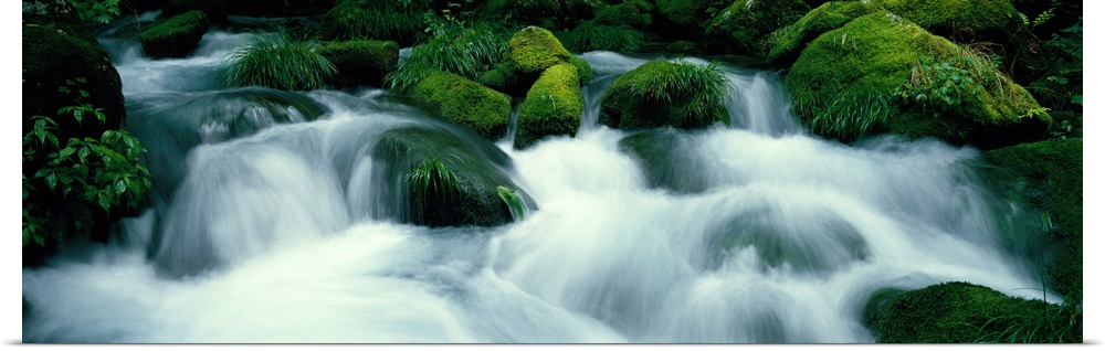 Mountain Stream Kyoto Japan