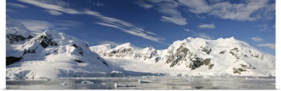 Mountains and glaciers, Paradise Bay, Antarctic Peninsula