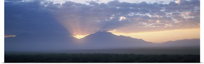 Mountains at sunrise Sangre De Cristos Mountains New Mexico