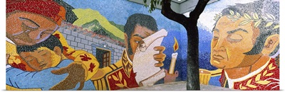 Mural on a wall La Hoyada Caracas Venezuela
