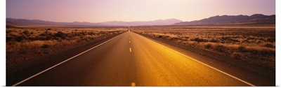 Nevada, Desert road