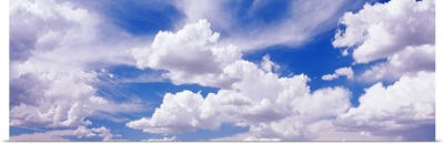 Nevada, View of Cumulus clouds in the sky