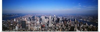 New York, New York City, aerial