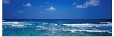 Ocean Waves Cancun Mexico