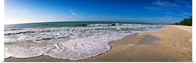 Ocean Waves on Beach Sanibel Island FL