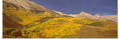 Panoramic view of mountains, Telluride, San Miguel County, Colorado