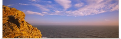 Panoramic View Of The Ocean, Pacific Ocean, San Mateo County, California