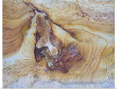 Pattern of layers on sandstone rock, Grand Staircase-Escalante National Monument, Utah