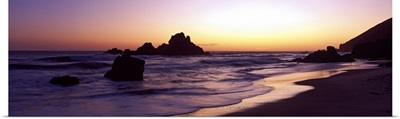 Pfeiffer Beach sunset Big Sur CA