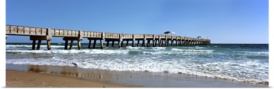 Pier on the beach, Lake Worth, Palm Beach County, Florida
