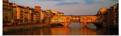 Ponte Vecchio Arno River Florence Italy