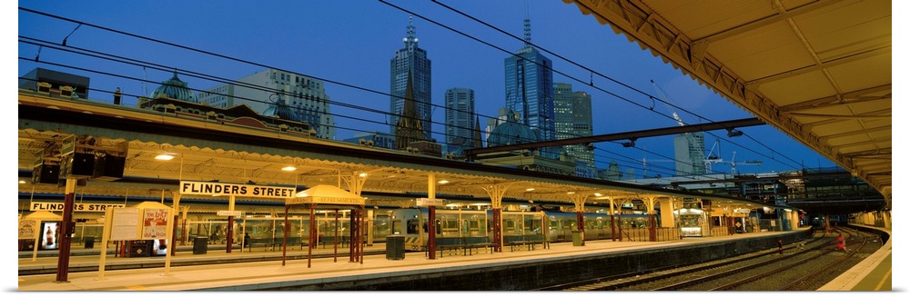 Railway Station Melbourne Australia
