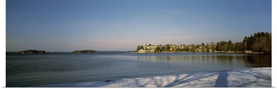 Resort at the lakeside, Lake Muskoka, Ontario, Canada