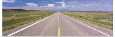 Road passing through a landscape, South Dakota Highway 71, Ardmore, Fall River County, South Dakota,